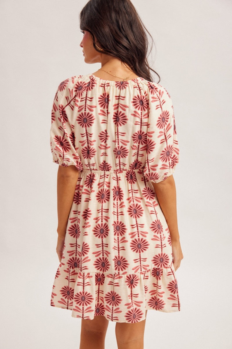 Ray Flowers Dress