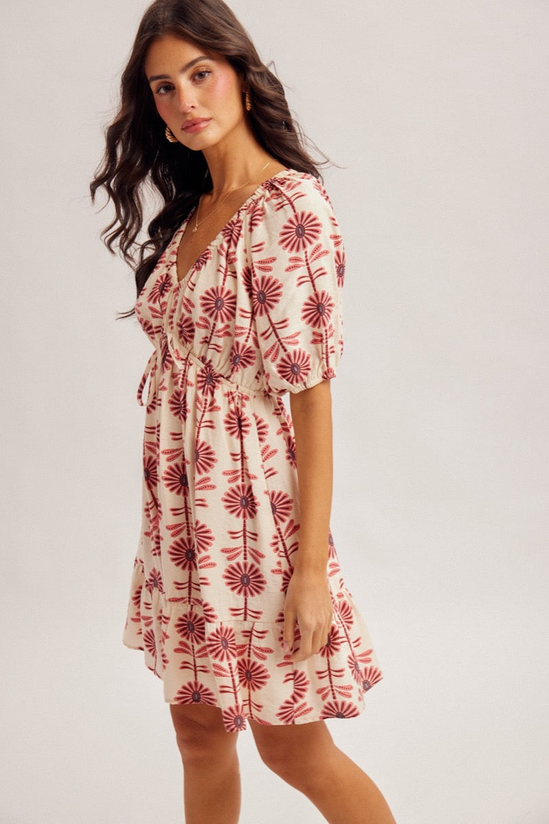 Ray Flowers Dress