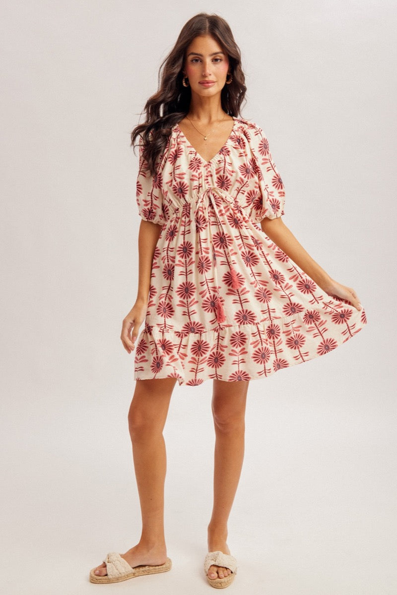Ray Flowers Dress