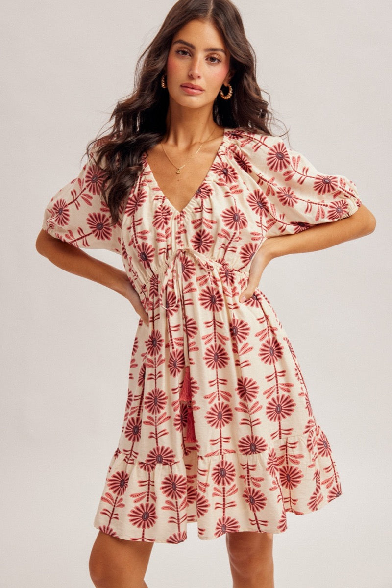 Ray Flowers Dress