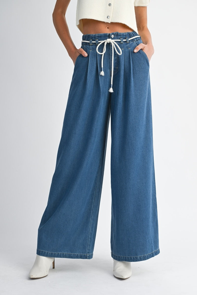 Rope Tie Jeans