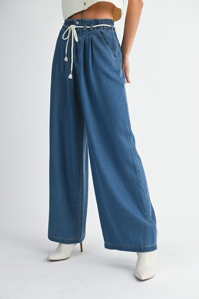 Rope Tie Jeans