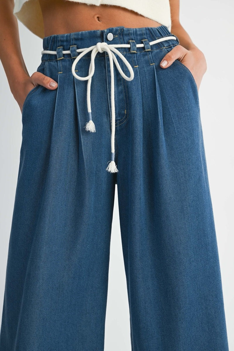 Rope Tie Jeans