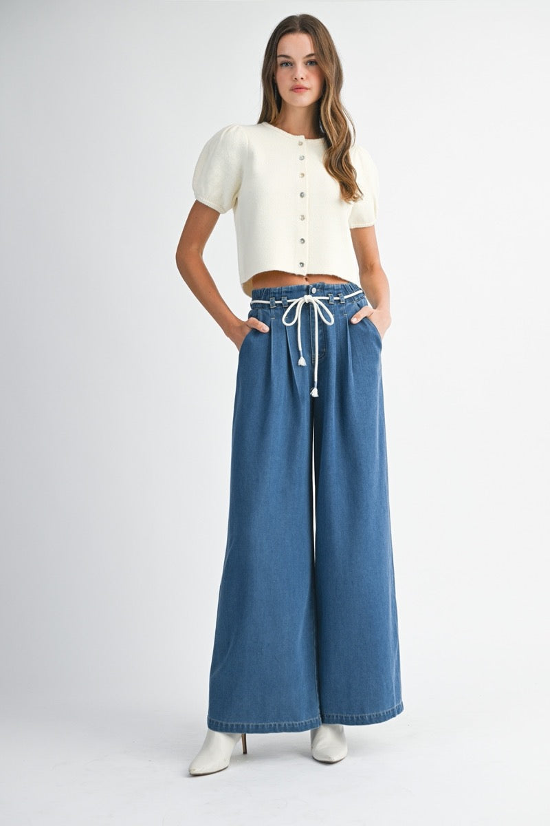 Rope Tie Jeans