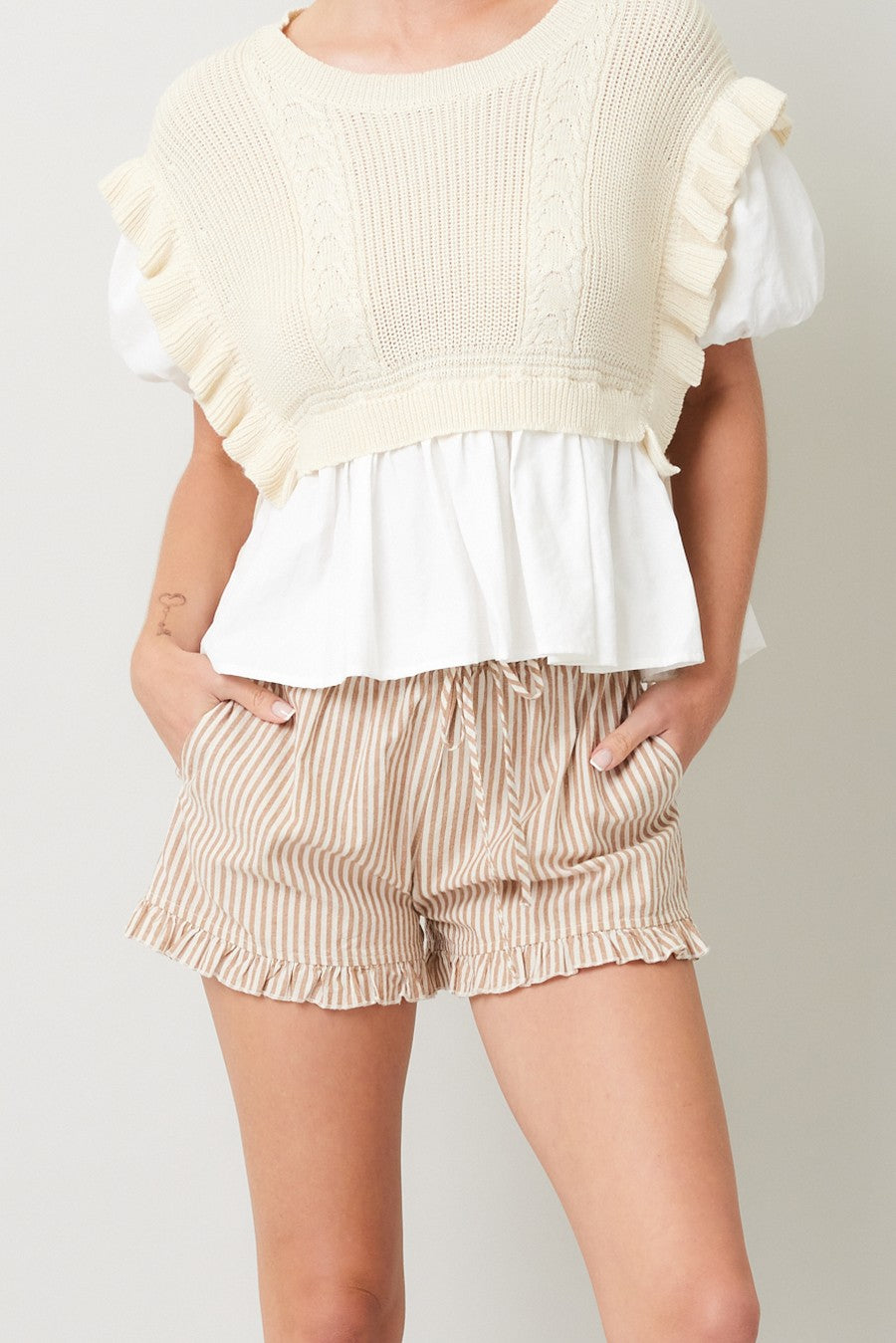 Ruffled Up Shorts