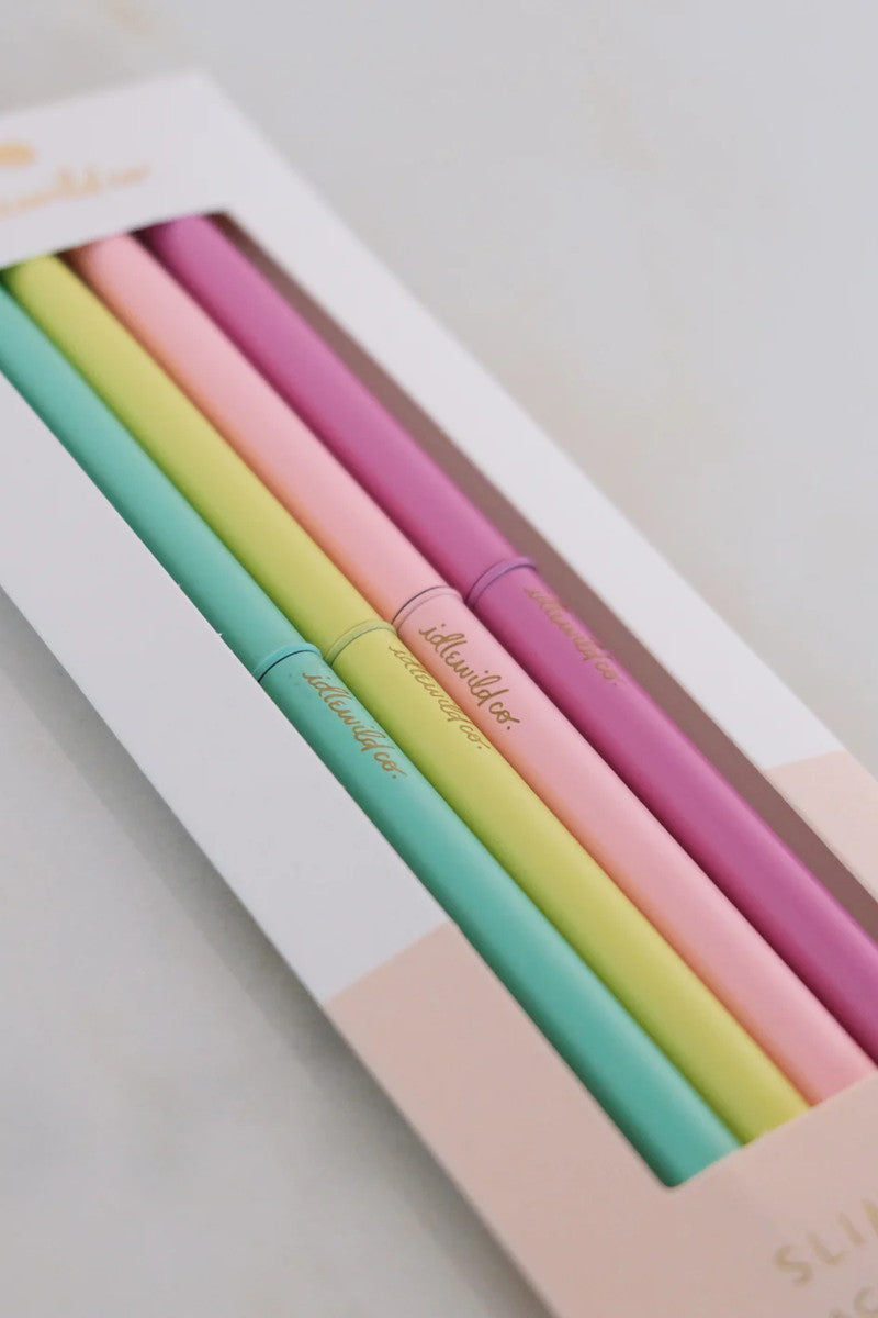 Pastel Brights Slim Pen Set
