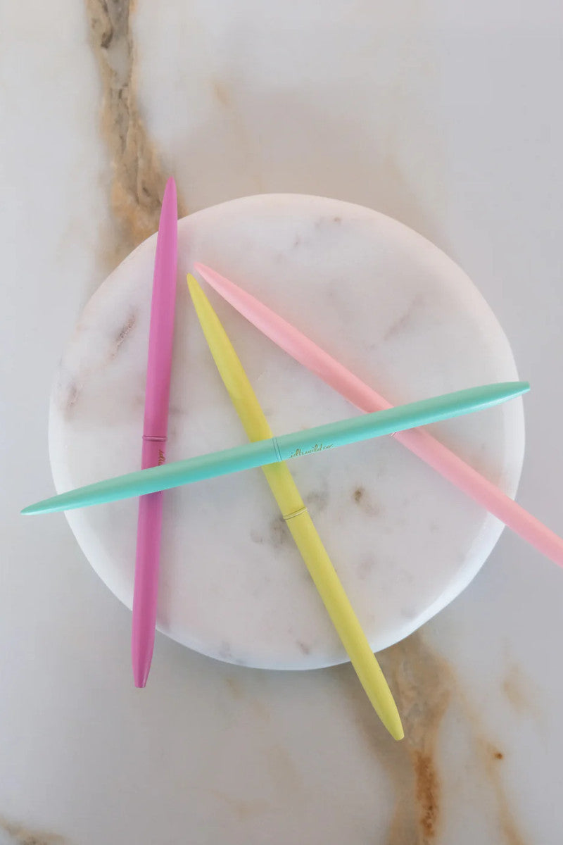 Pastel Brights Slim Pen Set