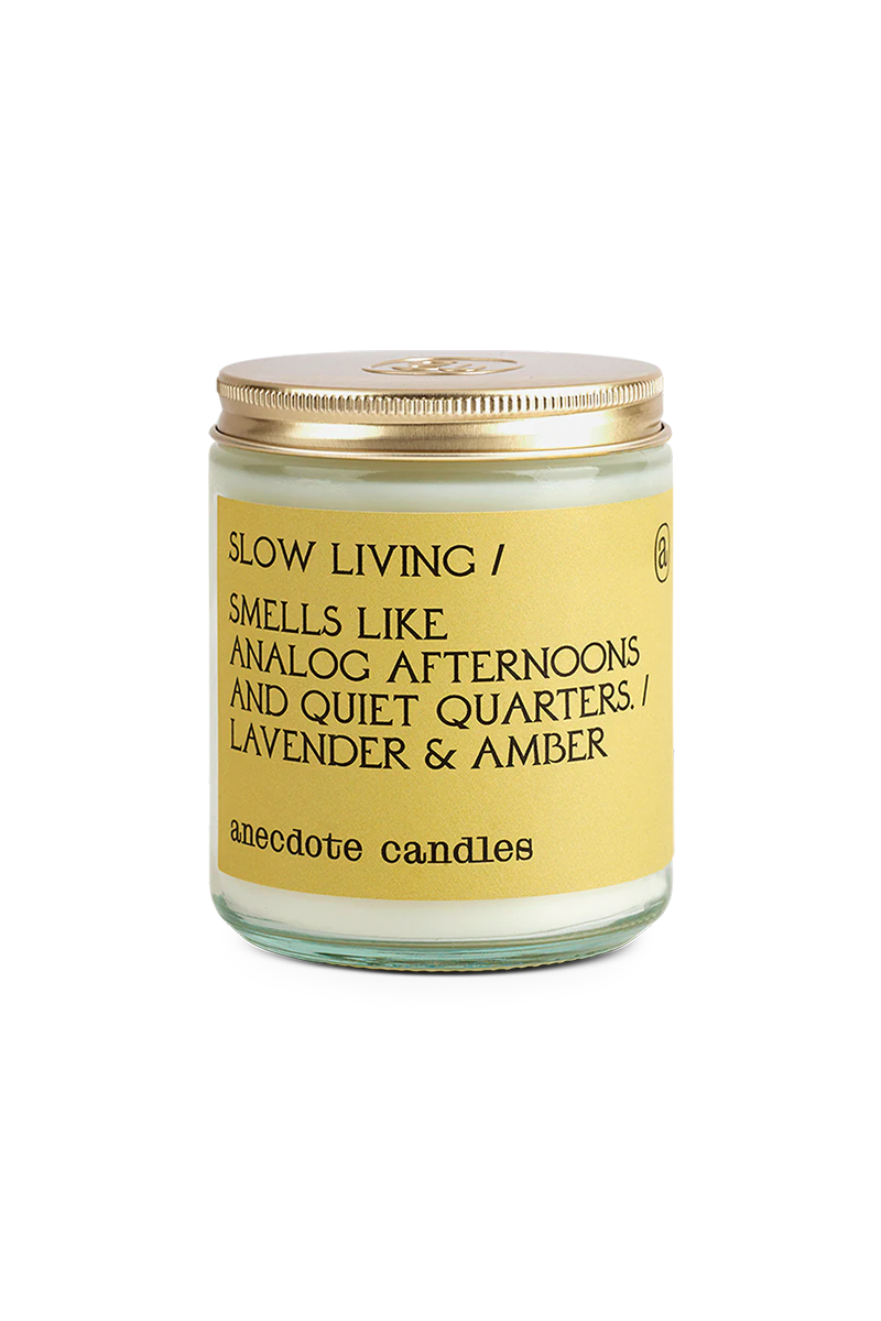 Slow Living Candle