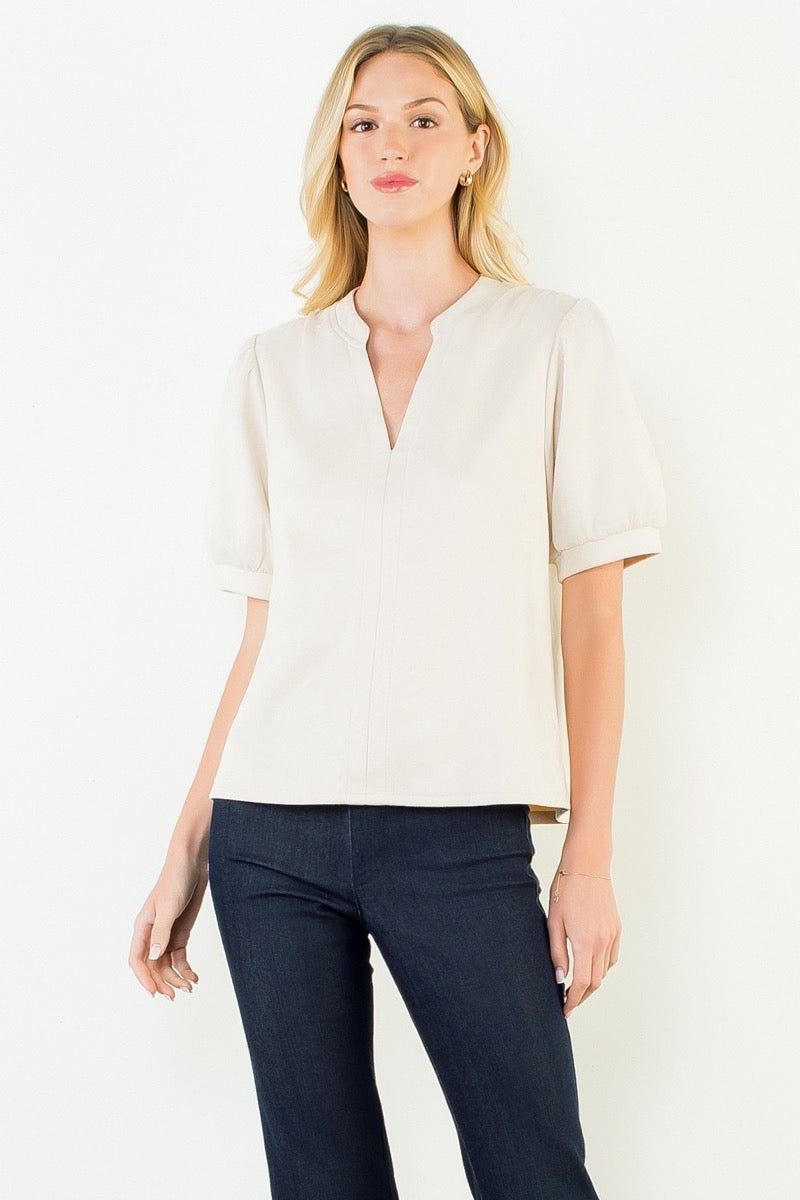 Softie V-Neck Top