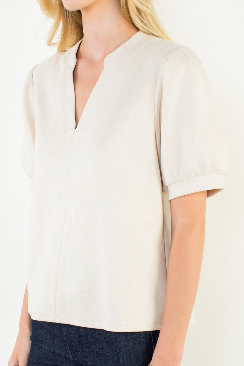Softie V-Neck Top