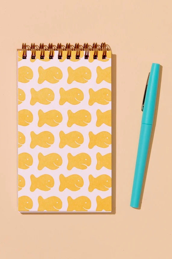 Goldfish Cracker Small Notebook