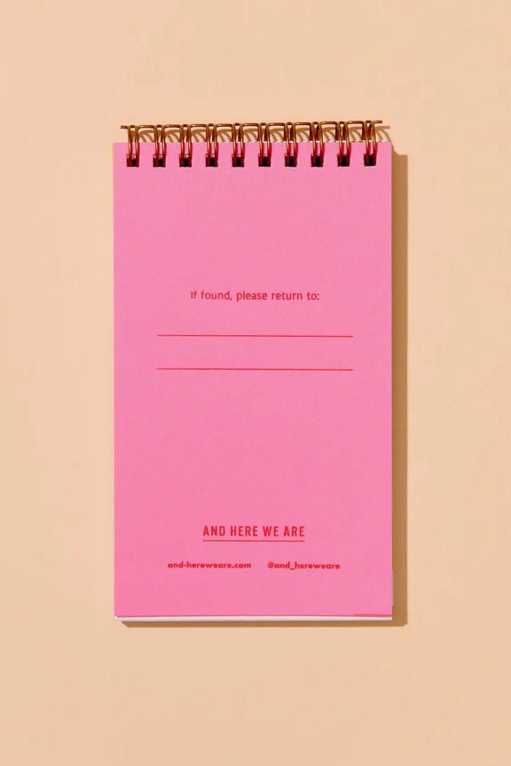 Goldfish Cracker Small Notebook