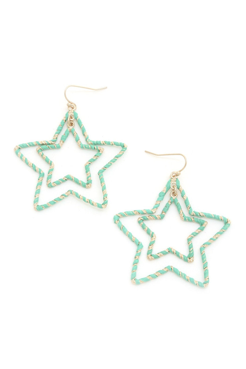 Star Cutout Earrings