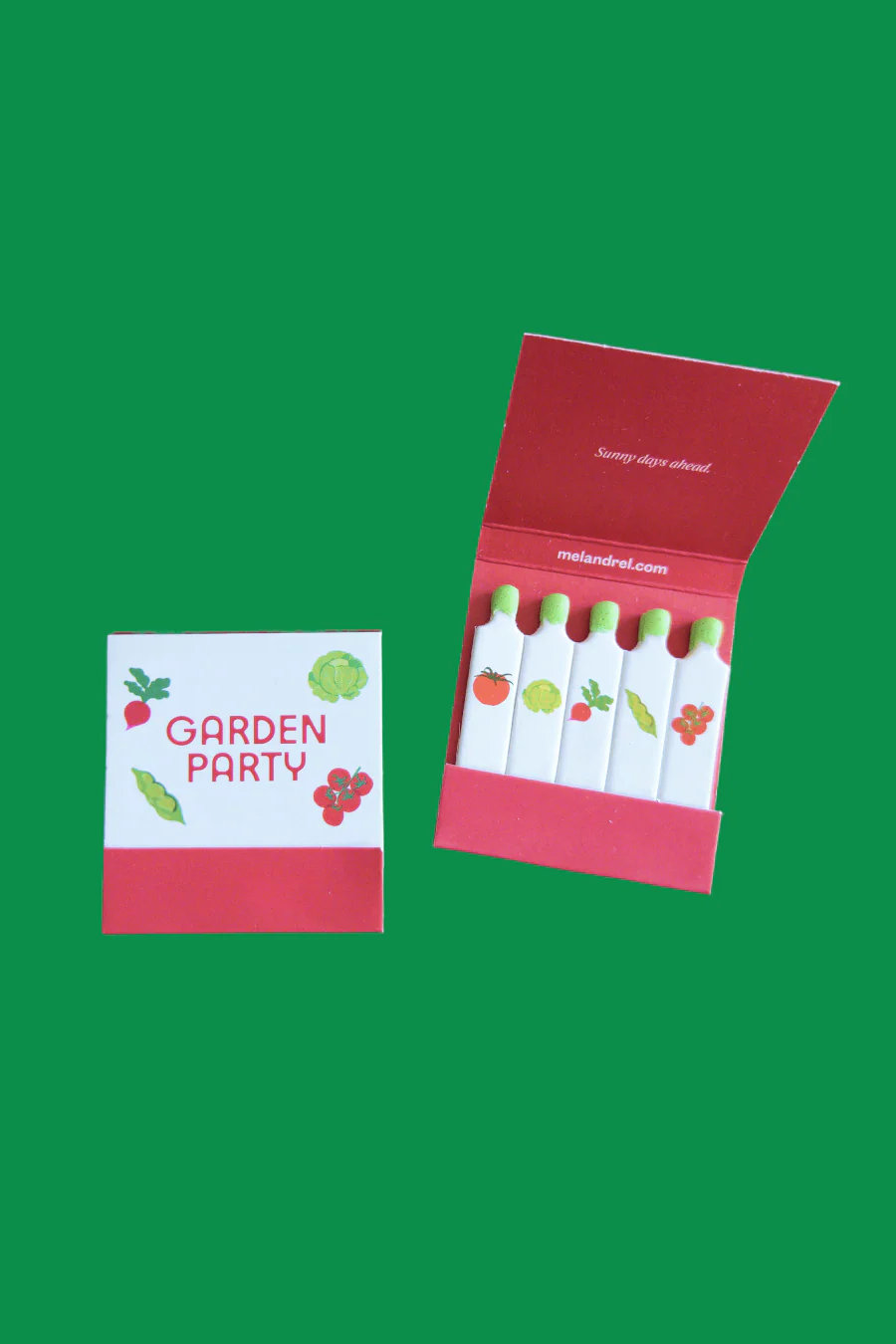 Garden Party Matchbook