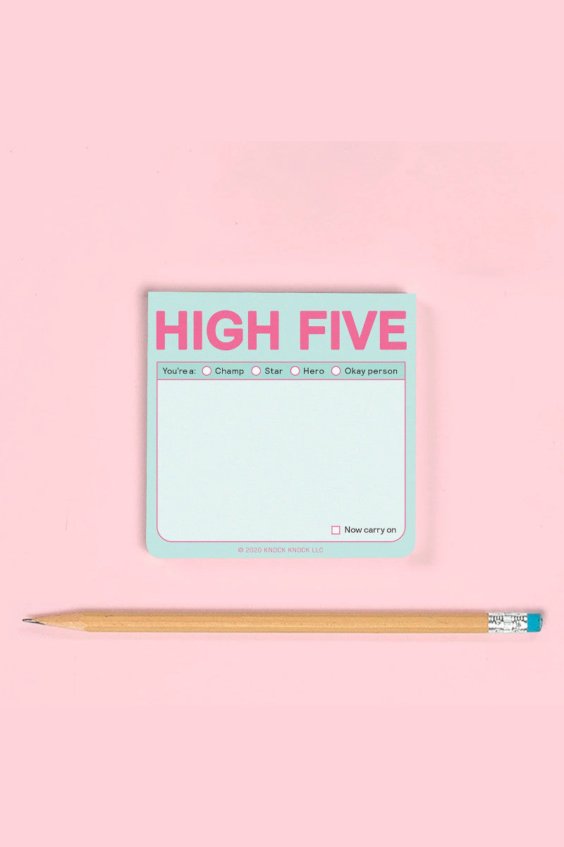 High Five Sticky Notes