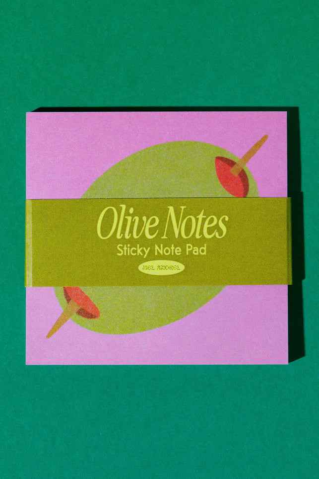 Olive Sticky Notes