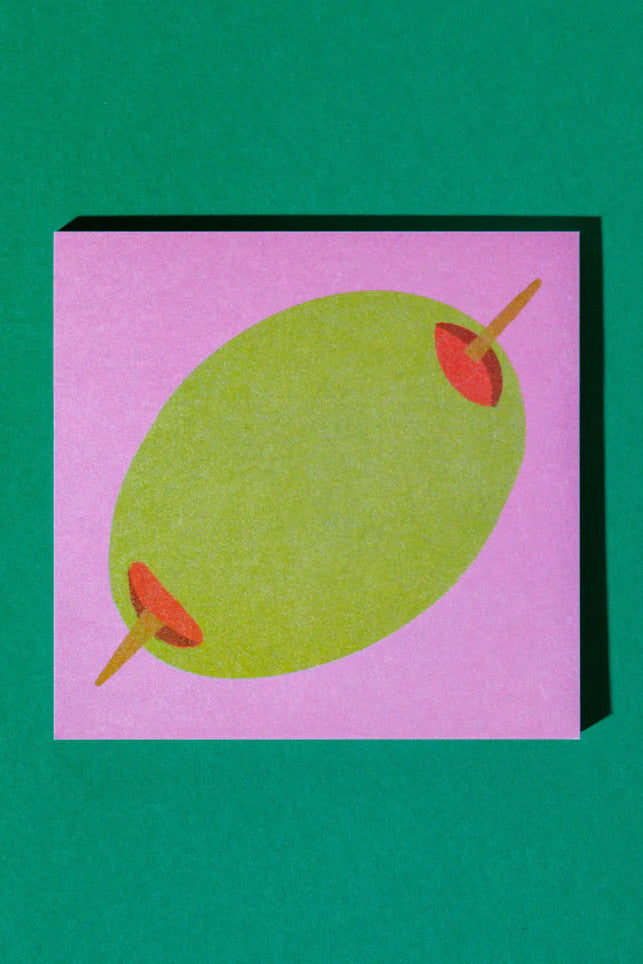 Olive Sticky Notes