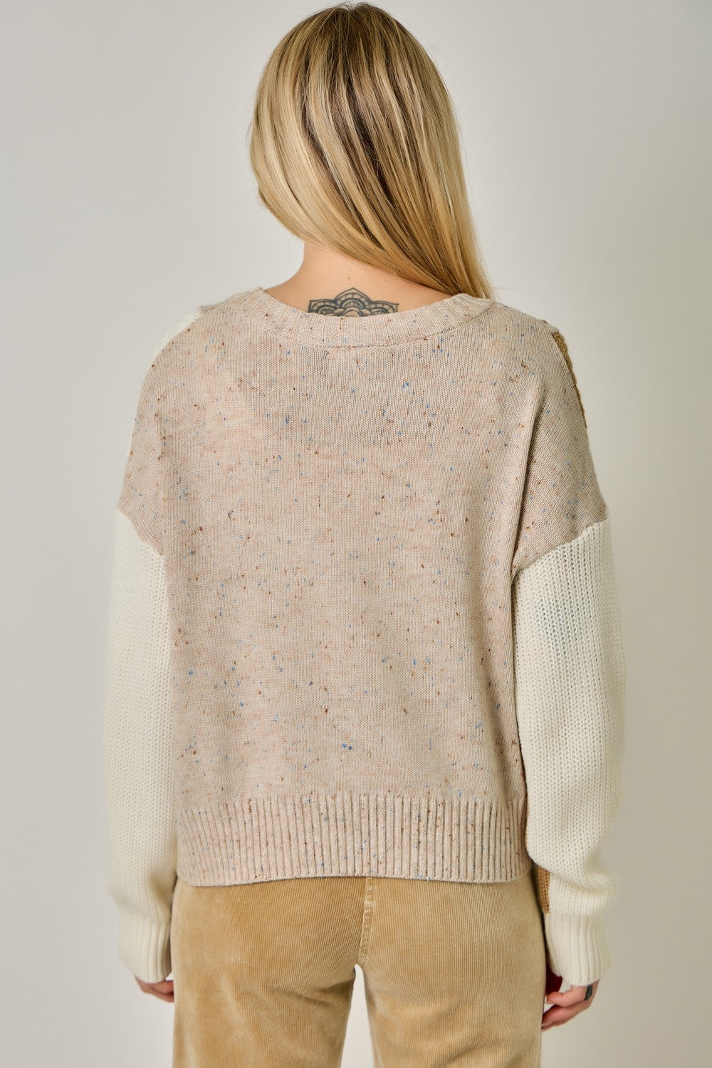 Stitch Block Sweater