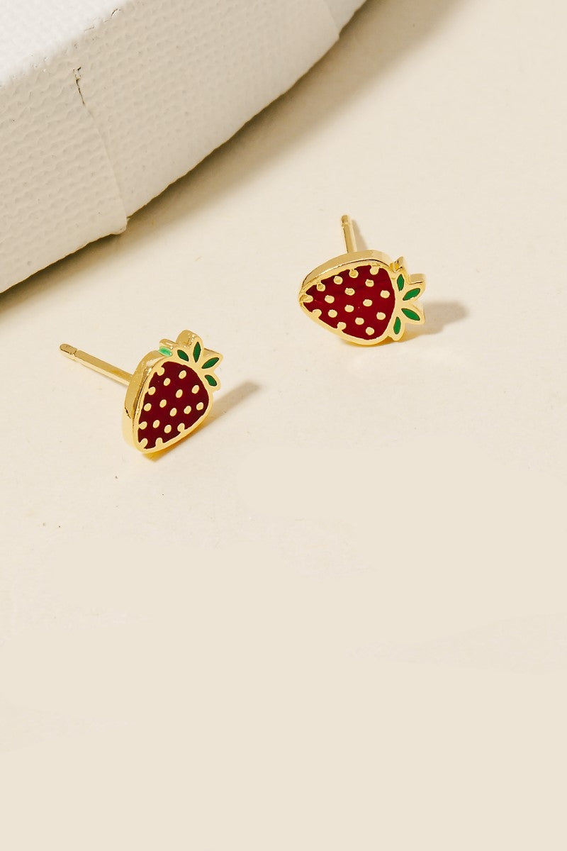 Strawberry Earrings