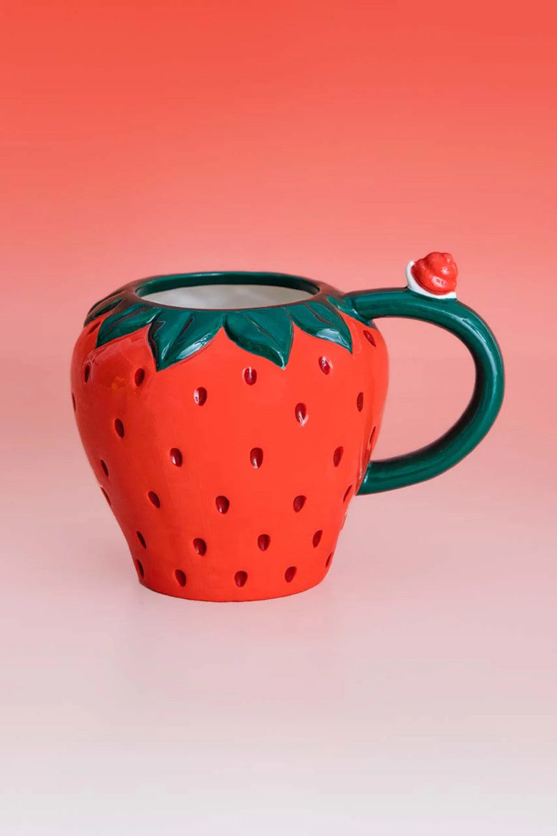 Strawberry Ceramic Mug