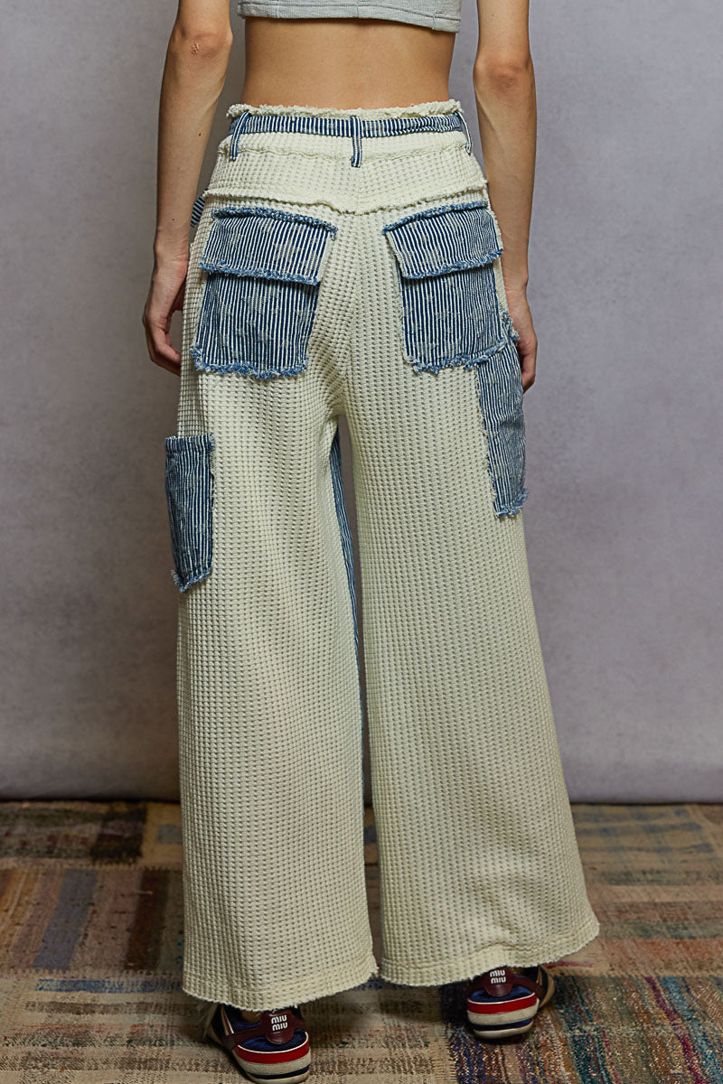 Stripe Patch Pants