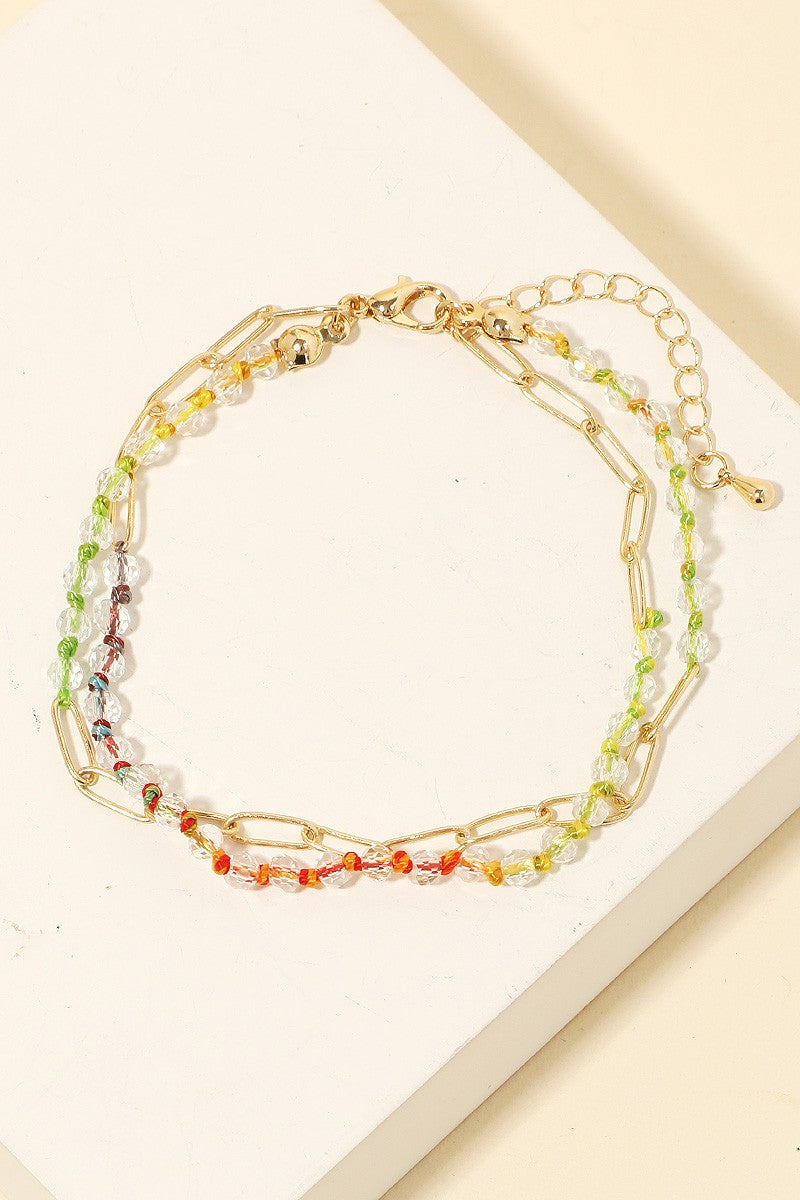 Summer Sentiment Bracelet