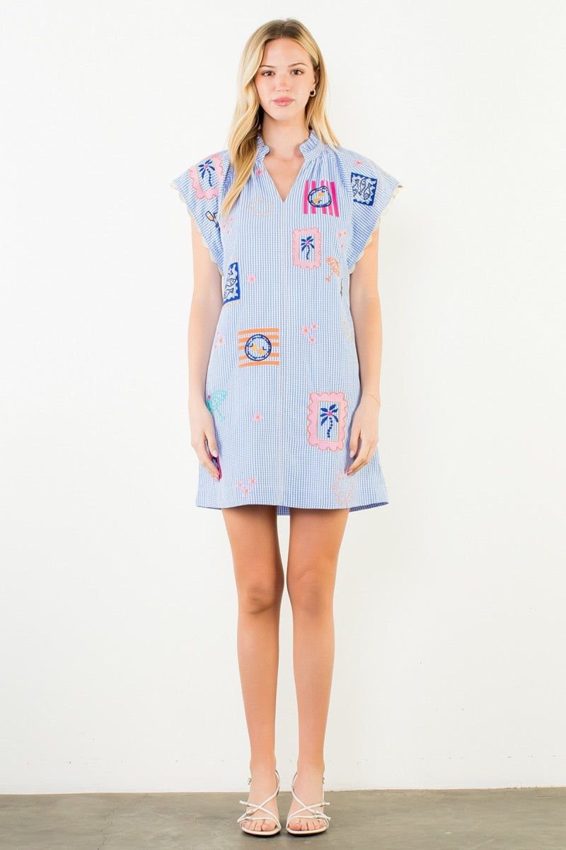 Summer Stamp Dress