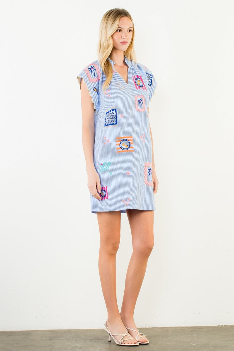 Summer Stamp Dress