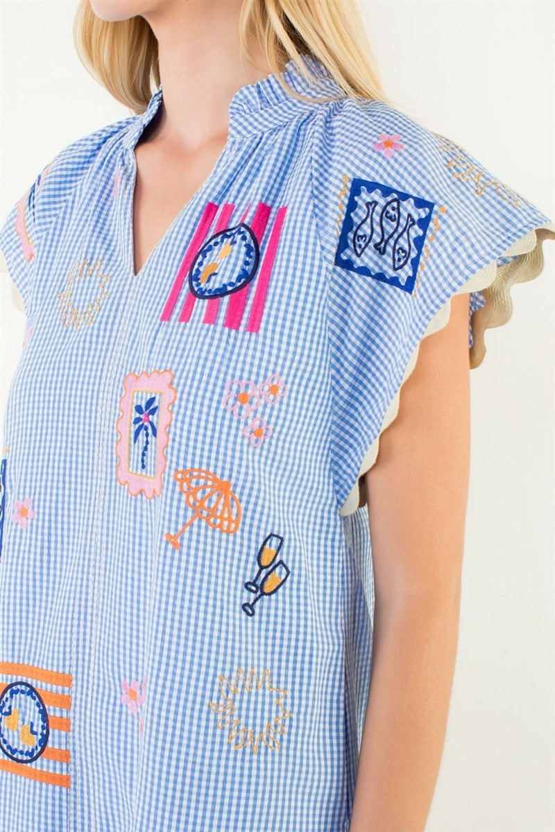 Summer Stamp Dress