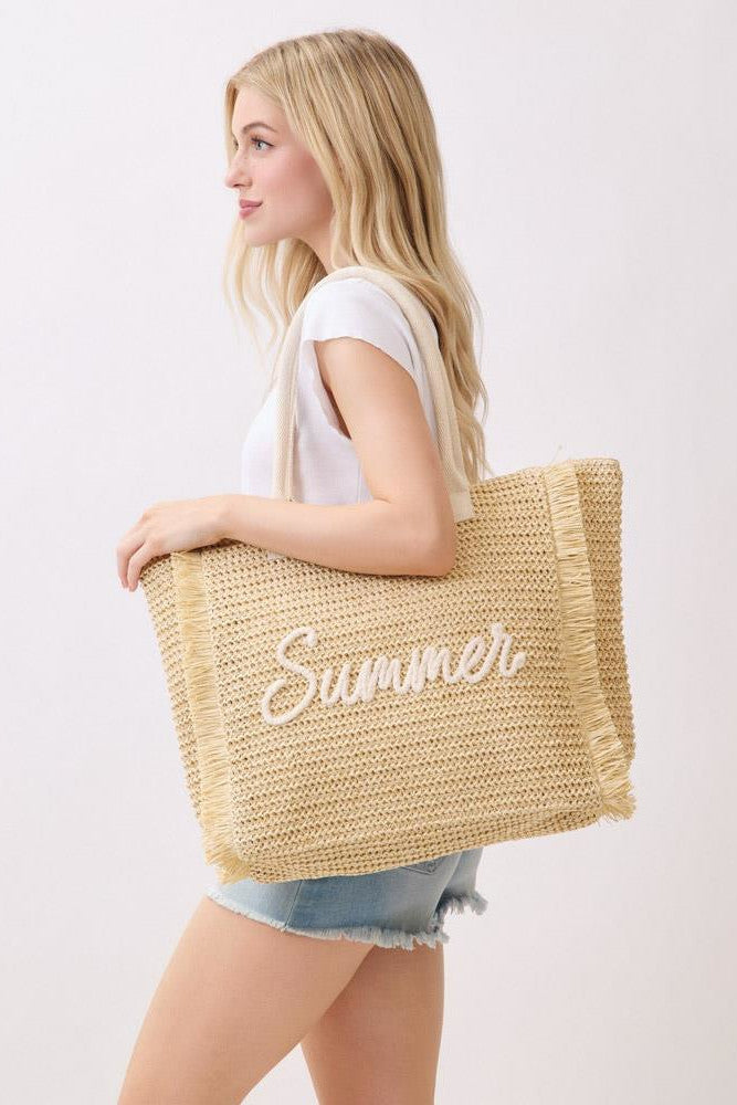 Summer Tone Beach Tote