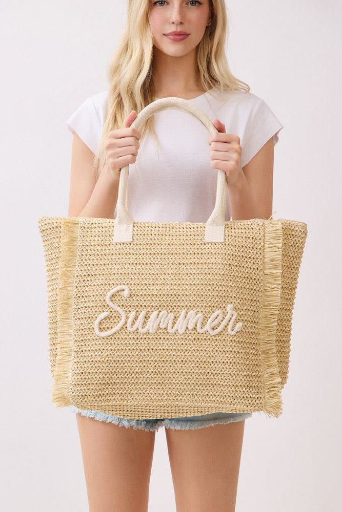 Summer Tone Beach Tote