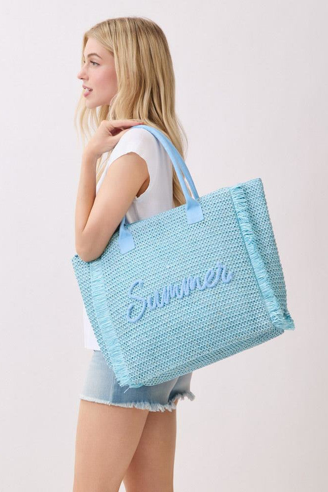 Summer Tone Beach Tote