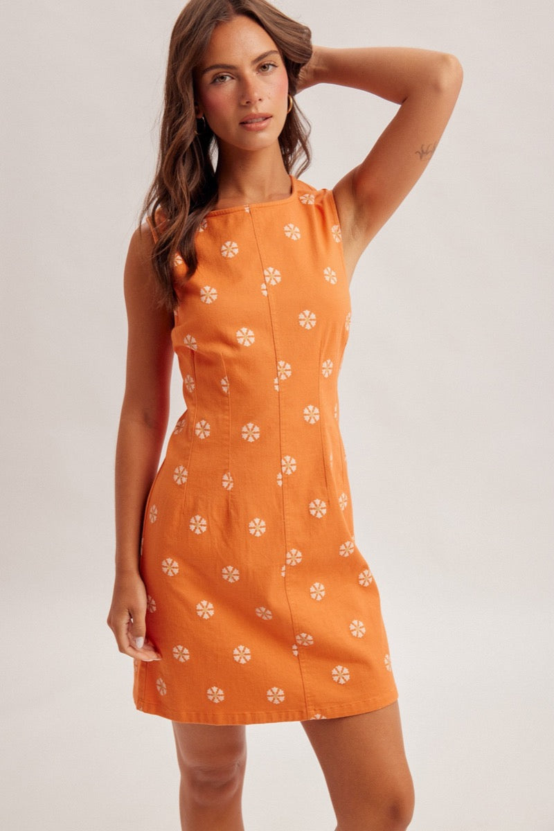 Sunset Blooms Dress