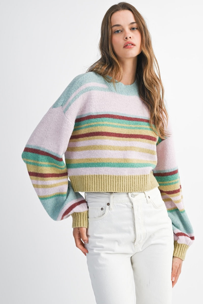 Tate Striped Sweater