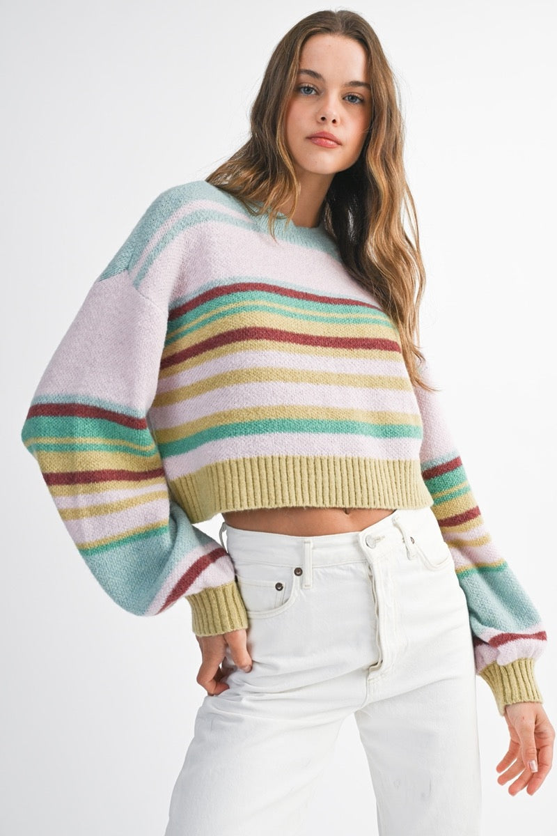 Tate Striped Sweater