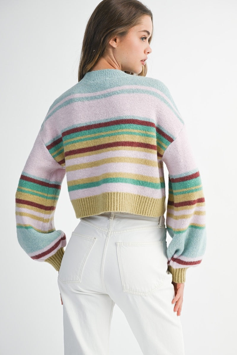 Tate Striped Sweater