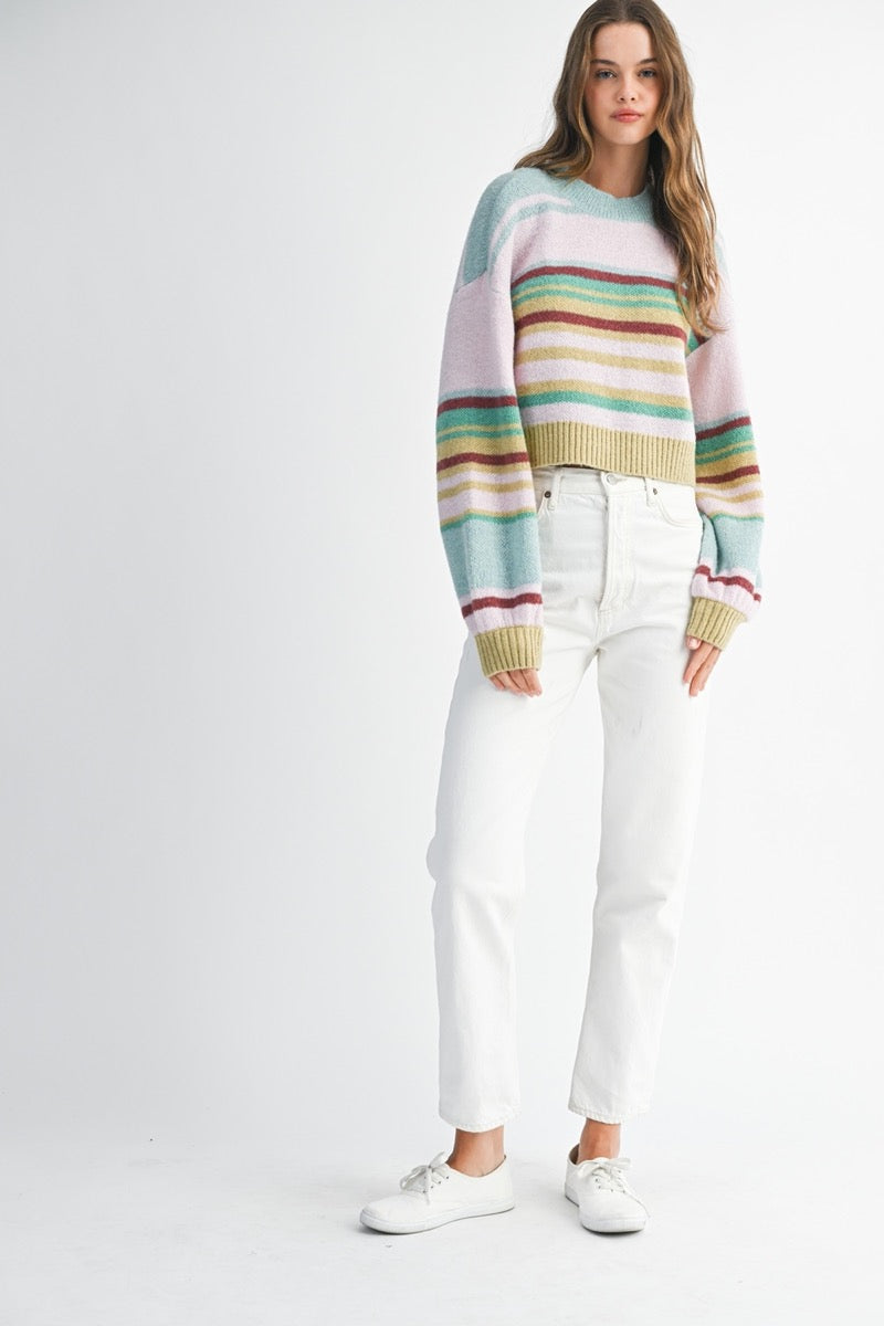 Tate Striped Sweater