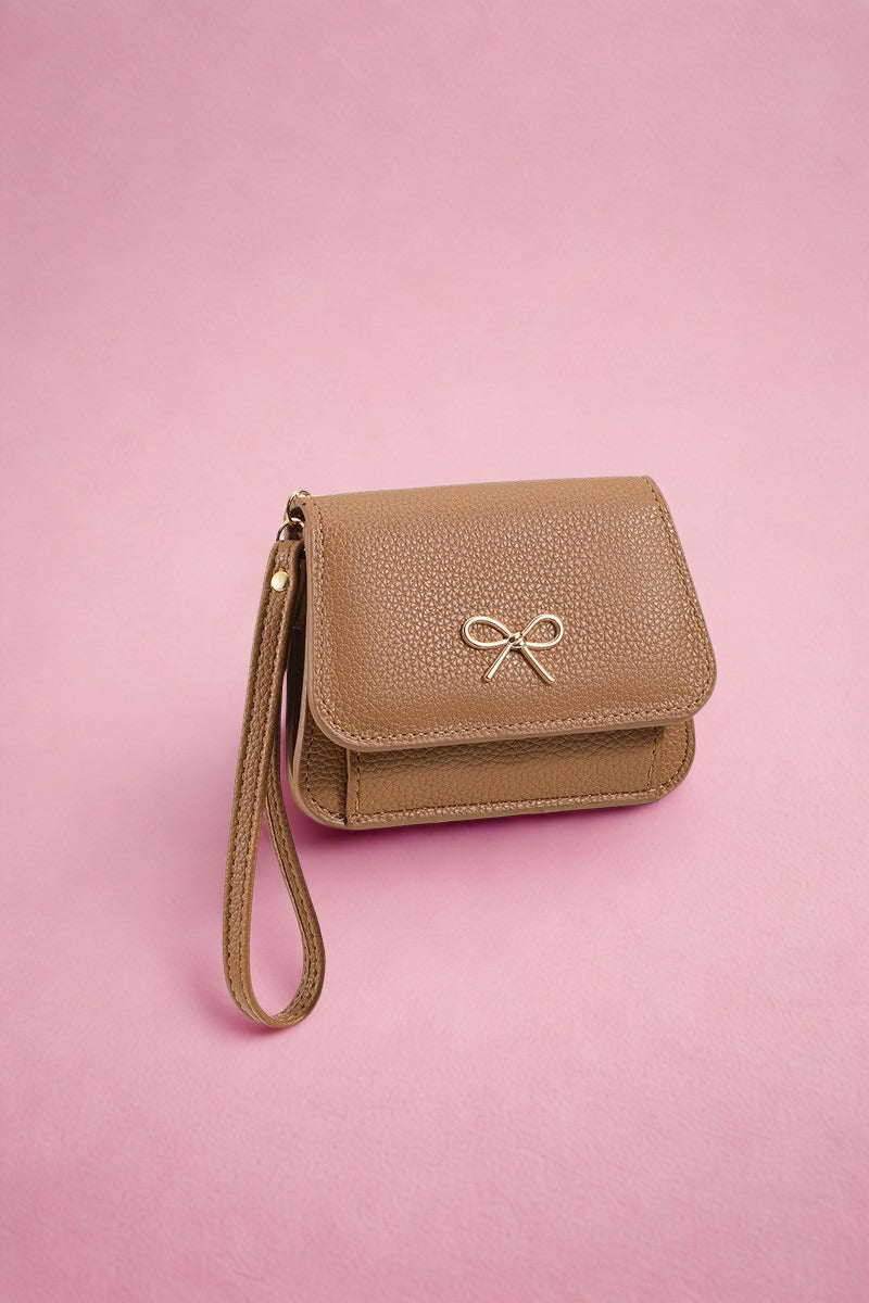 Tiny Bow Wristlet