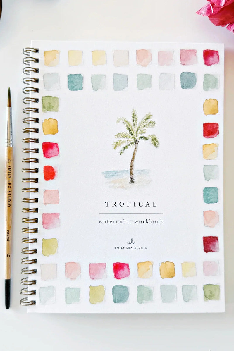 Tropical Watercolor Workbook