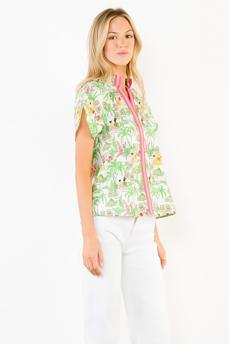 Vacation Scene Top
