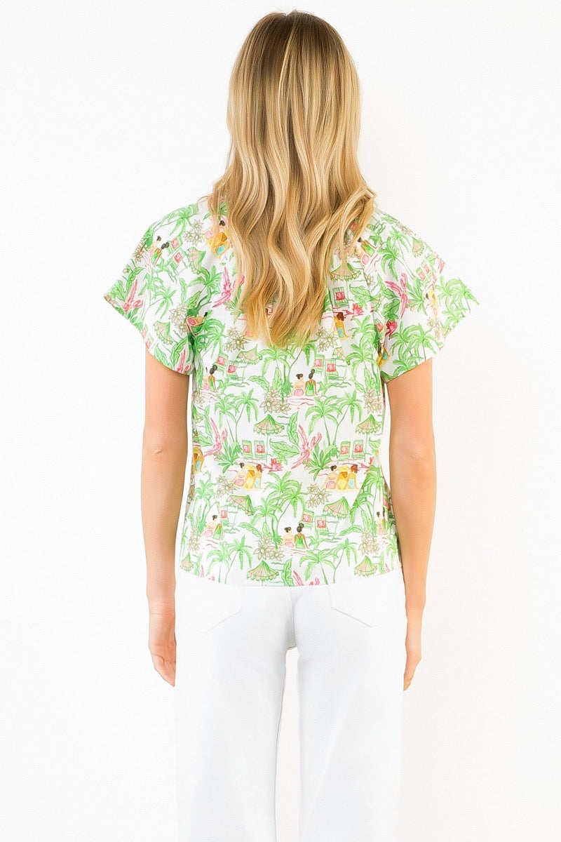 Vacation Scene Top