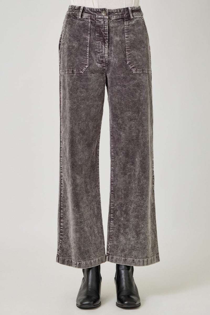 Washed Cord Pants