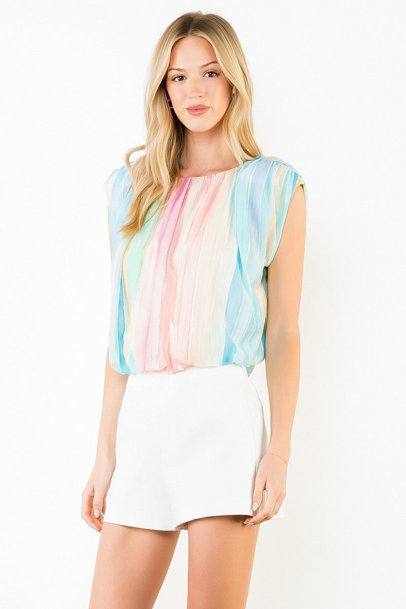 Watercolor Top
