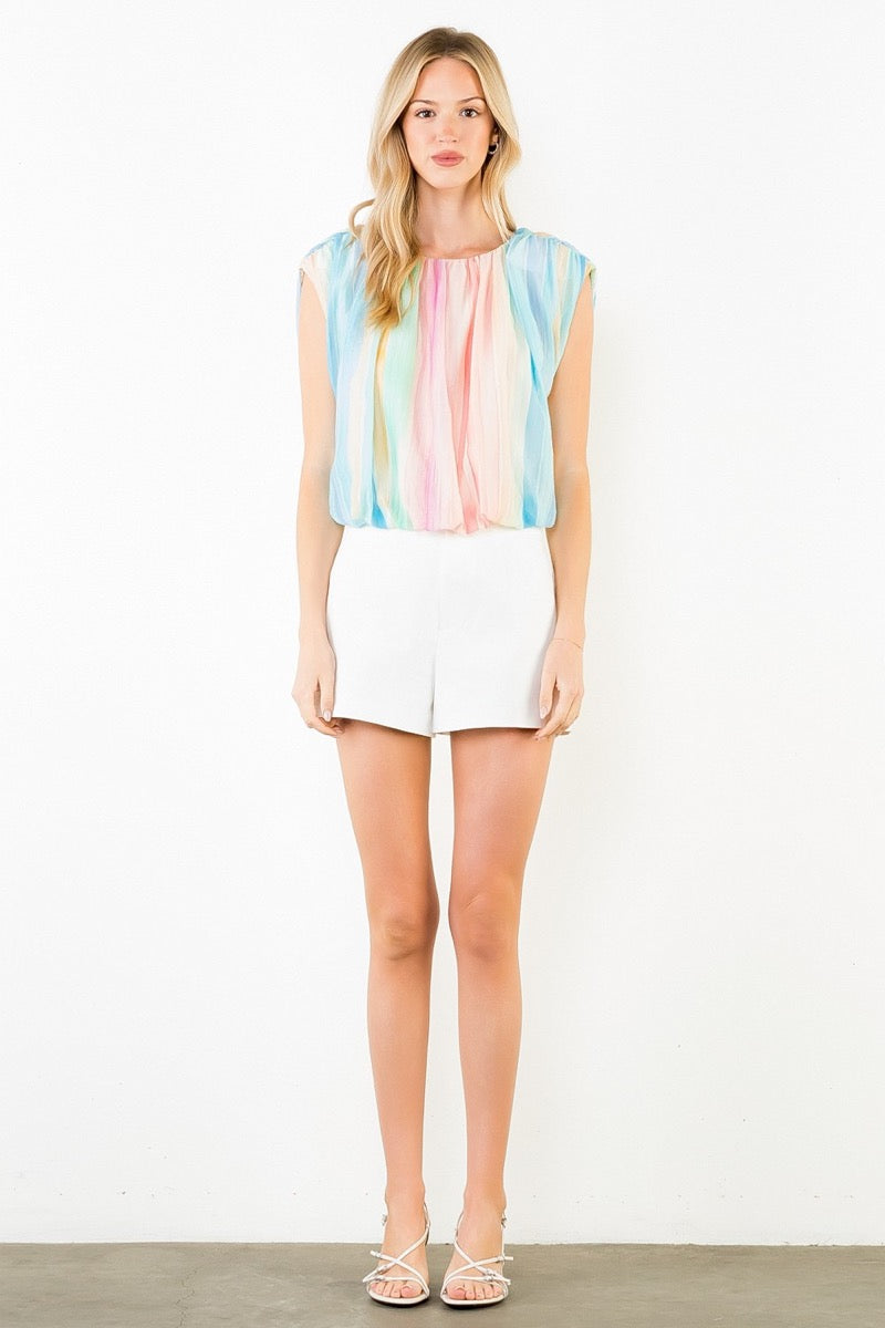 Watercolor Top