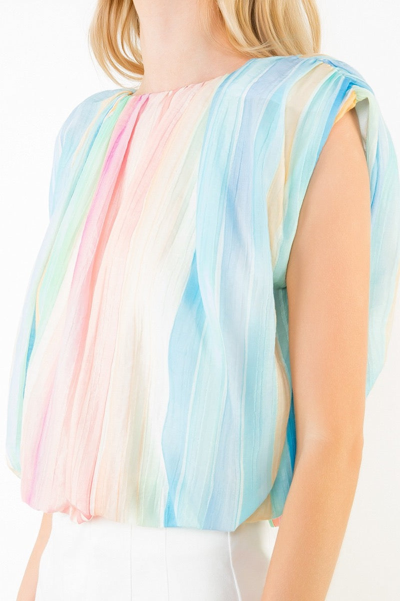 Watercolor Top