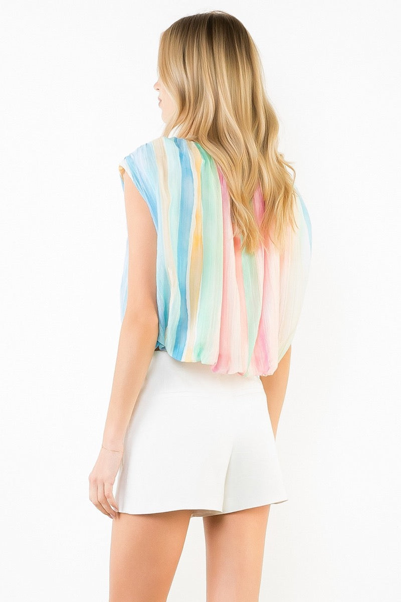 Watercolor Top