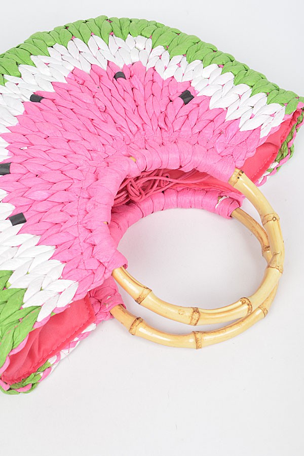 Watermelon Straw Bag