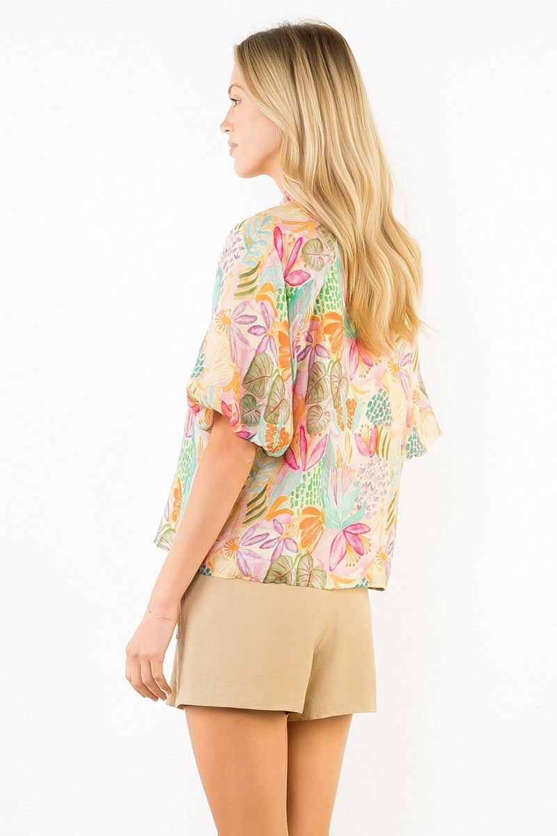 Whitney Floral Top