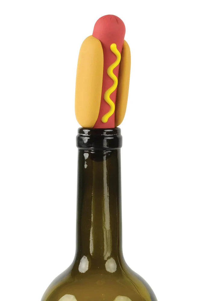 Wine Wiener Bottle Stopper