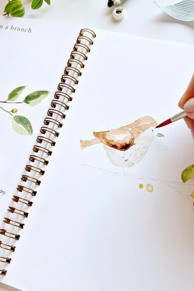 Animals Watercolor Workbook